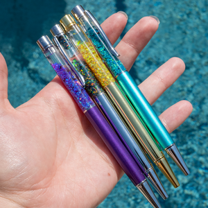 How to Make a Floating Crushed Opal Pen