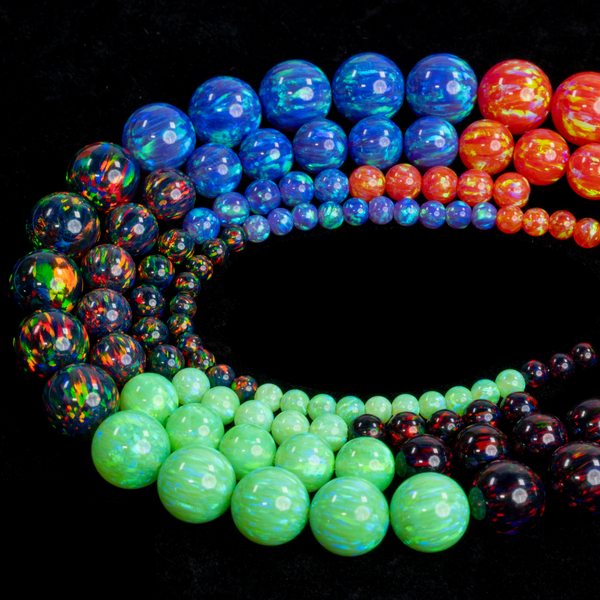 Halloween Astral Opal™ Round Beads Value Bundle