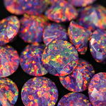 Orchid Diamond Cut Faceted Opal Stones
