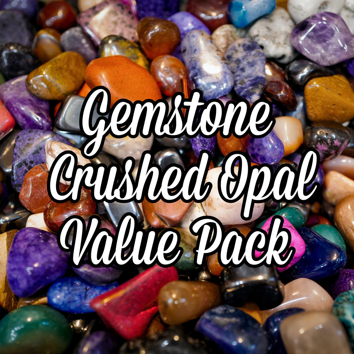 Crushed gemstones hotsell