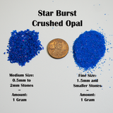 Star Burst Crushed Opal