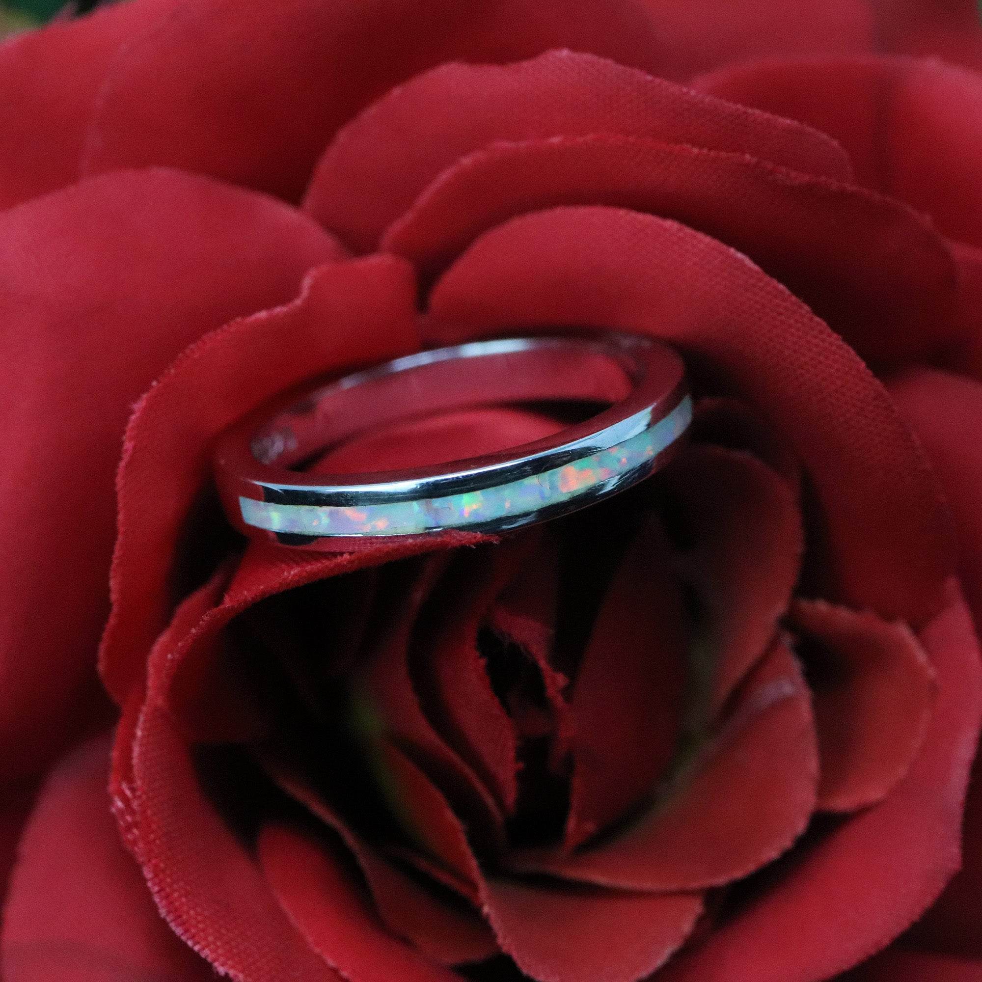 How to Make a Crushed Opal Inlay Ring A Step-by-Step Guide – The Opal ...