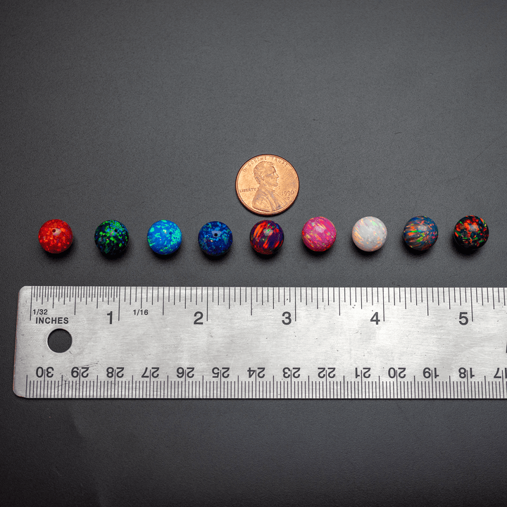 Opal Bead Variety Pack - Pick Your Own Pack of 10mm Opal Beads - The Opal Dealer