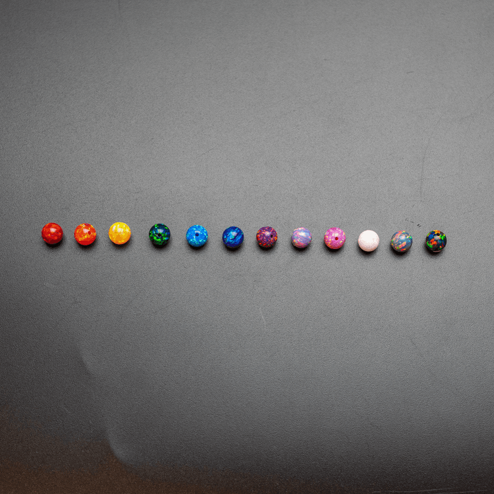 Opal Bead Variety Pack - Pick Your Own Pack of 6mm Opal Beads - The Opal Dealer