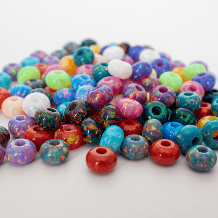 6mm Opal Rondelles - The Opal Dealer