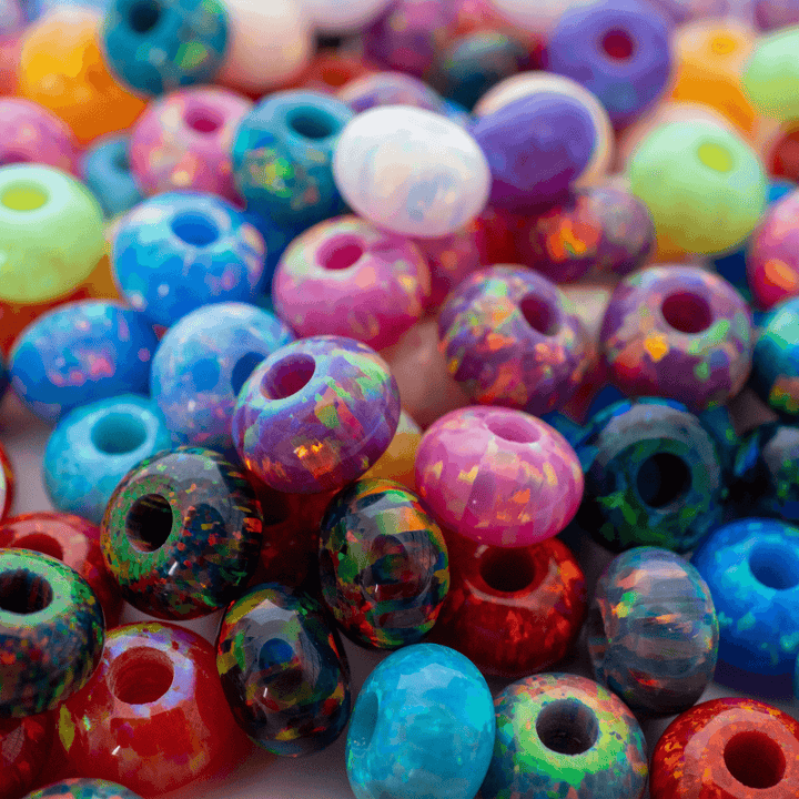 6mm Opal Rondelles - The Opal Dealer