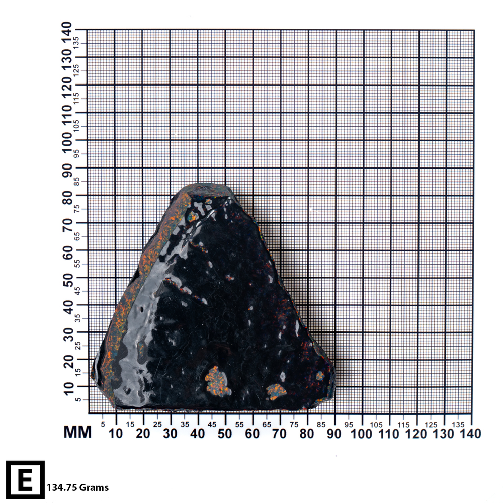 Black Fire Synthetic Opal Rough | Astral Opal™ Lab-Created Black Fire Synthetic Opal Rough | Astral Opal™ Lab-Created