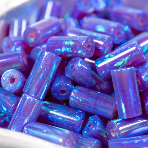 Cheshire Opal Tube Beads