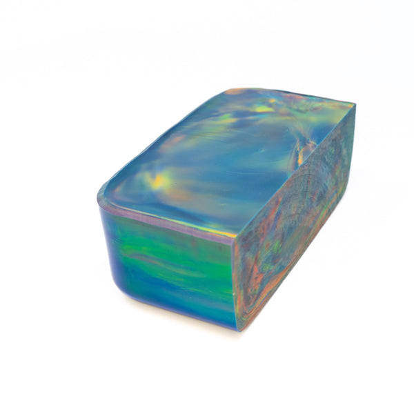 Black Rainbow Nebula Opal™ Rough Block