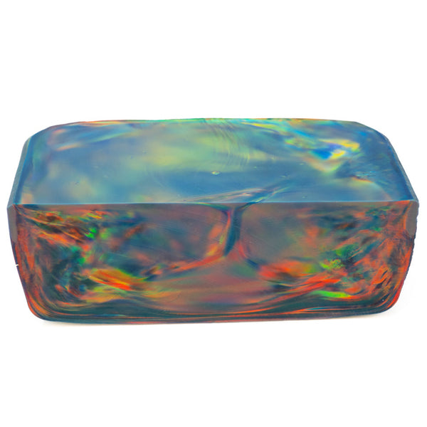 Black Rainbow Nebula Opal™ Rough Block