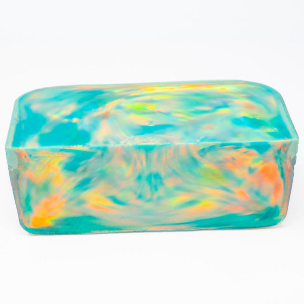 Teal Rainbow Nebula Opal™ Rough Block
