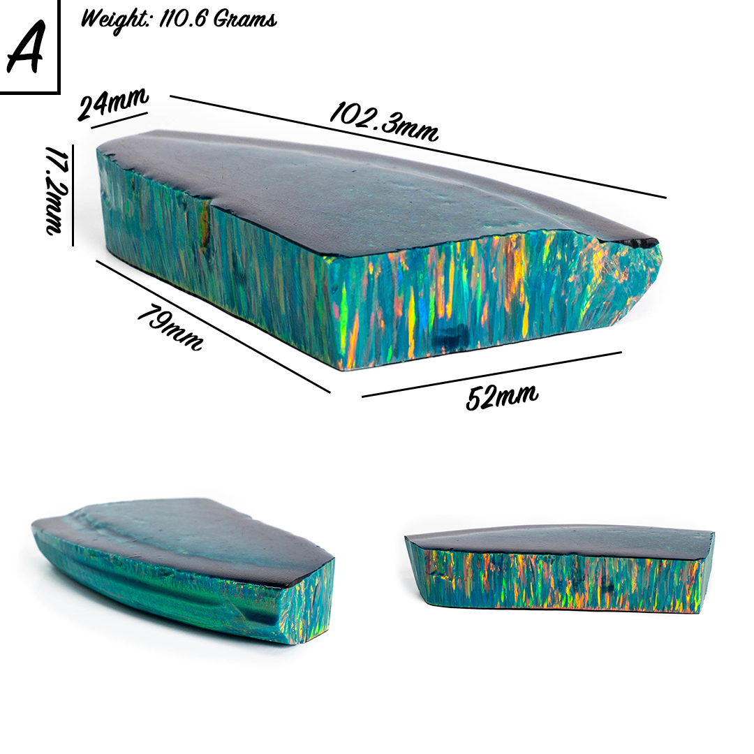 Jade Green Synthetic Astral Opal - Lab-Created Polymer Impregnated Opal | The Opal Dealer