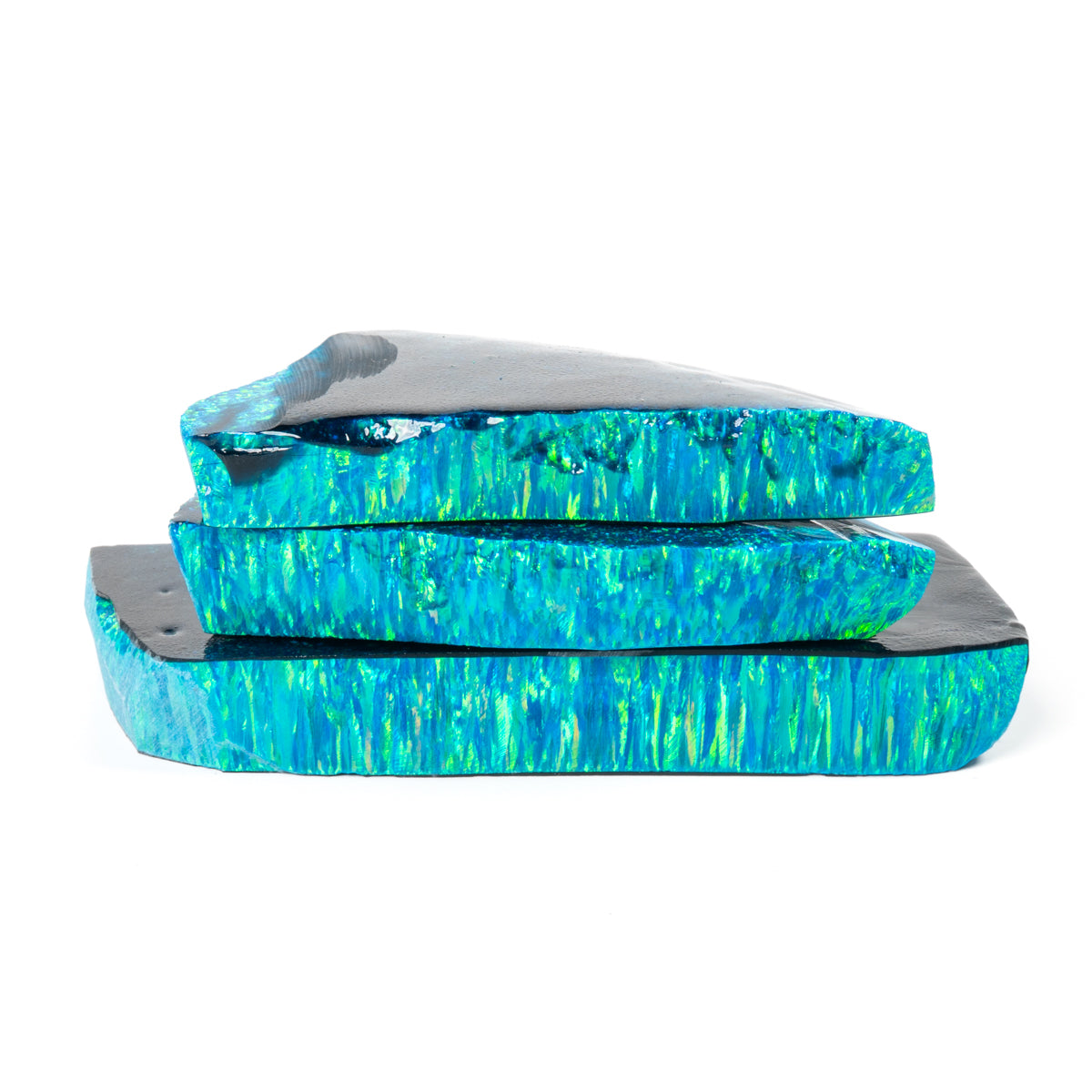 Lagoon Synthetic Opal Rough | Astral Opal™ Lab-Created Gemstone – The ...