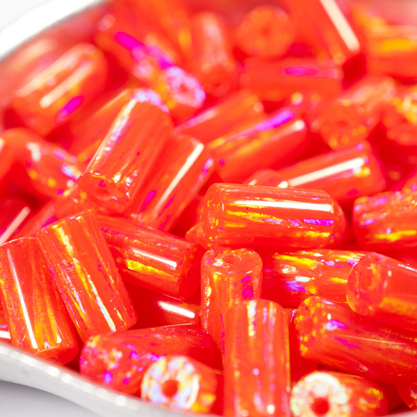 Nectar Opal Round Tube Beads
