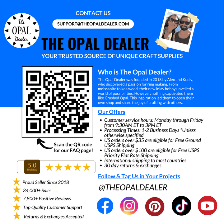 Taffy Yellow Opal Craft Beads - The Opal Dealer