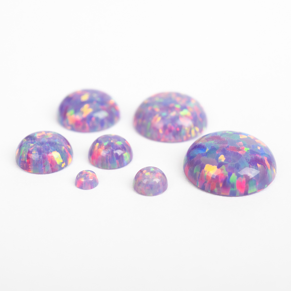 Ultra Violet Opal Round Cabochon