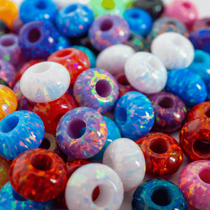 8mm Opal Rondelles - The Opal Dealer