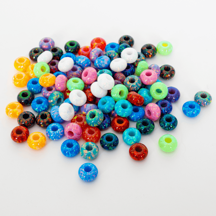 8mm Opal Rondelles - The Opal Dealer