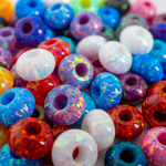 Opal Rondelles