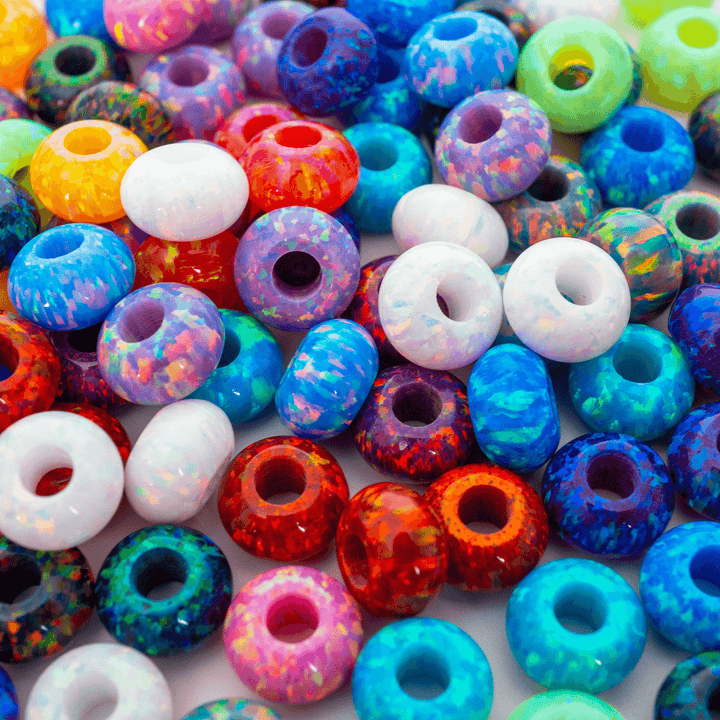 8mm Opal Rondelles - The Opal Dealer