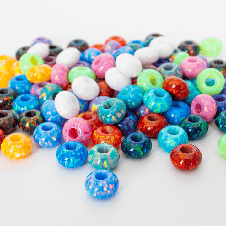 8mm Opal Rondelles - The Opal Dealer
