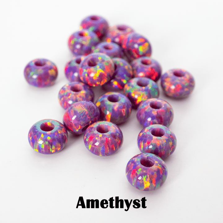 6mm Opal Rondelles - The Opal Dealer