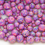 Amethyst Opal Craft Beads