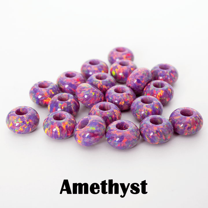 8mm Opal Rondelles - The Opal Dealer