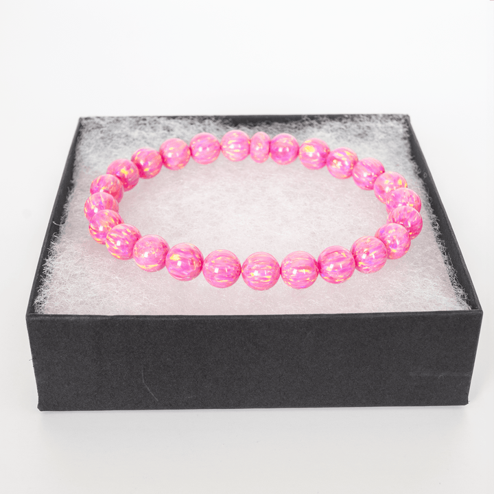 Aurora Opal Beaded Bracelet - The Opal Dealer