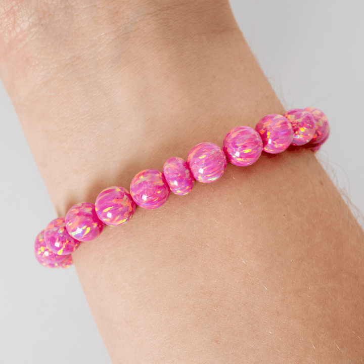 Aurora Opal Beaded Bracelet - The Opal Dealer