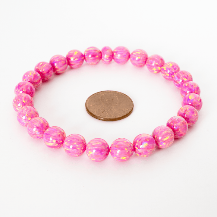 Aurora Opal Beaded Bracelet - The Opal Dealer
