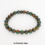 Black Fire Opal Beaded Bracelet - The Opal Dealer
