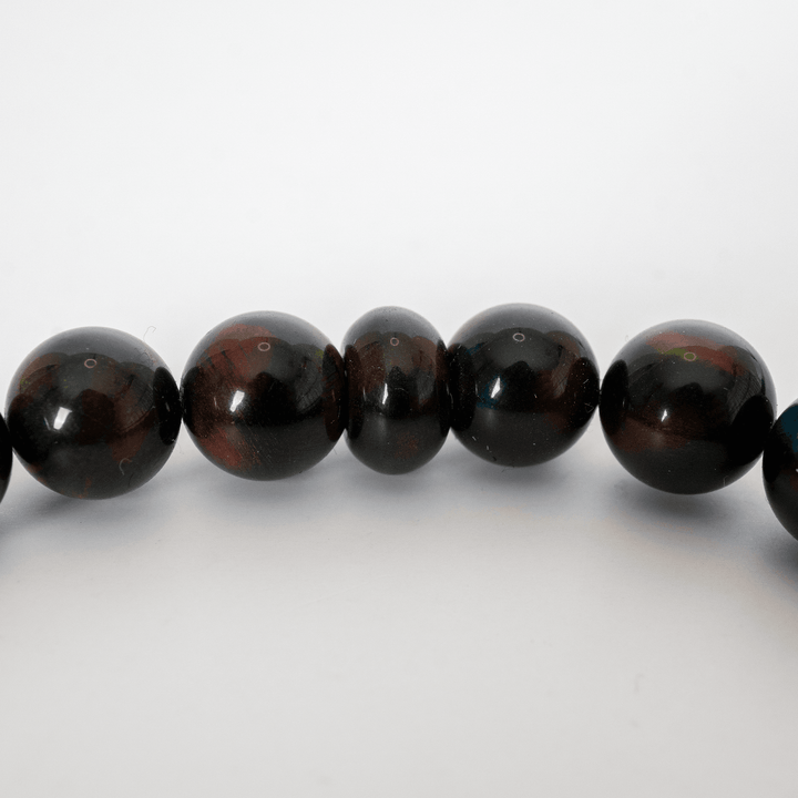 Black Ember Opalescence Beaded Bracelet - The Opal Dealer