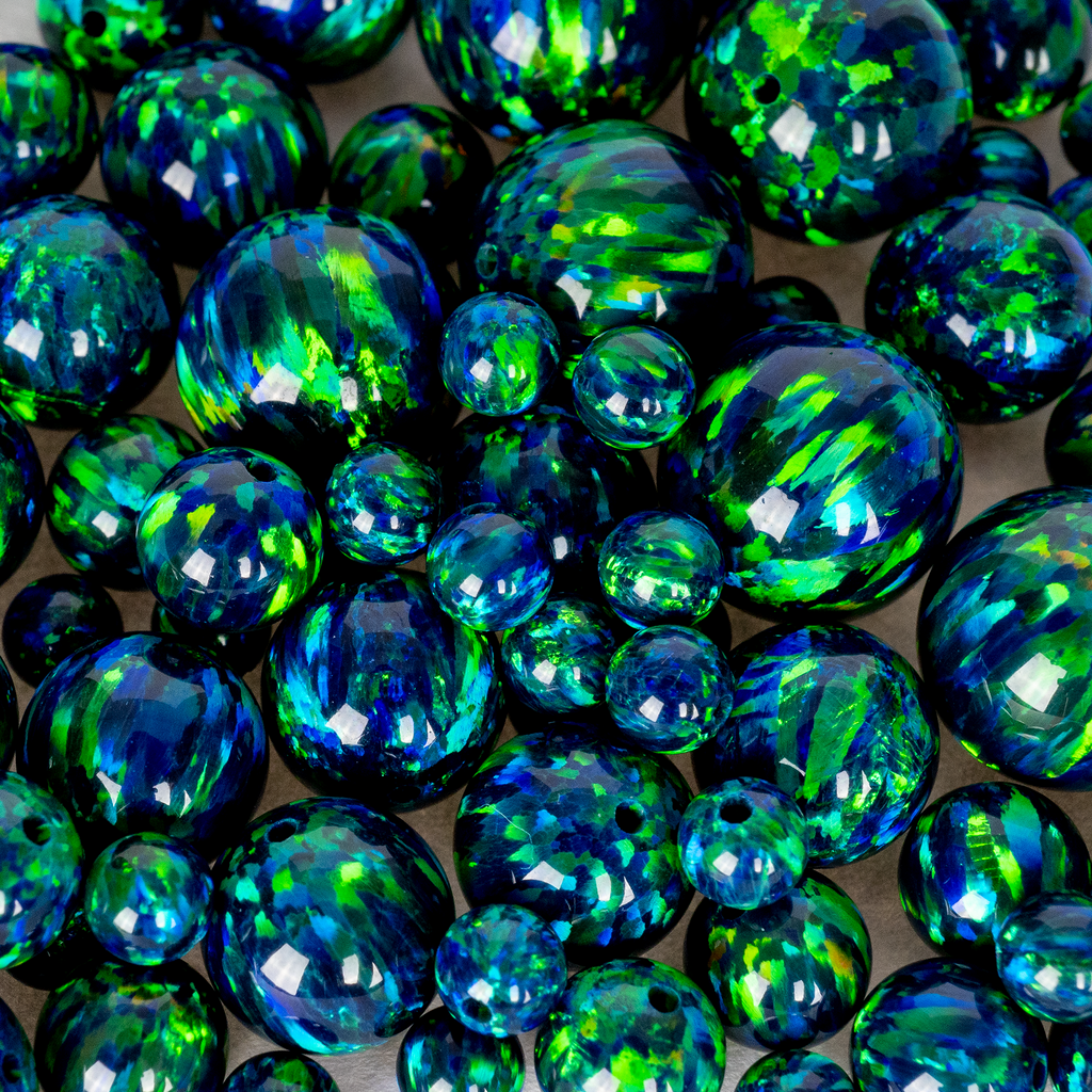 Opal Craft Beads - Black Emerald Opal Beads - Jewelry Making & Crafts – The  Opal Dealer