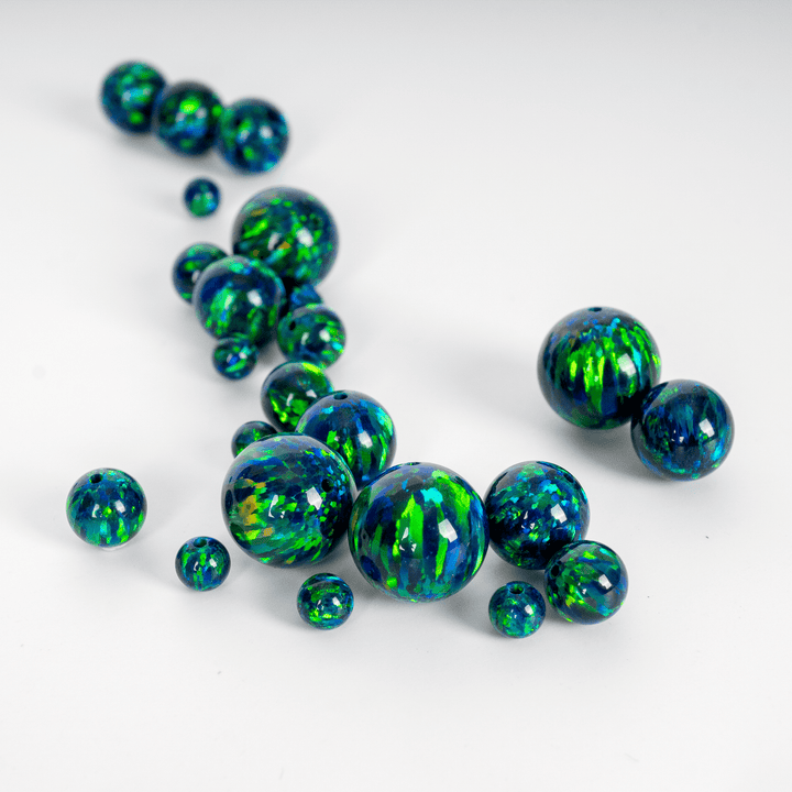 Black Emerald Opal Craft Beads - The Opal Dealer