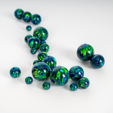 Black Emerald Opal Craft Beads