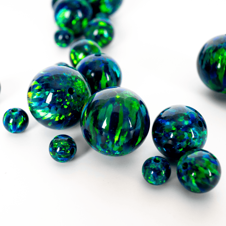Black Emerald Opal Craft Beads - The Opal Dealer