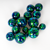 Black Emerald Opal Craft Beads