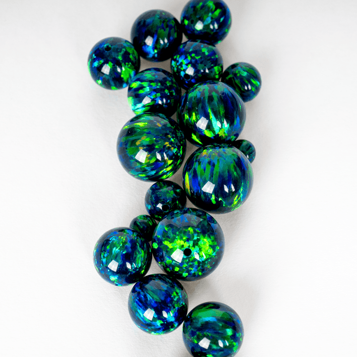 Black Emerald Opal Craft Beads - The Opal Dealer