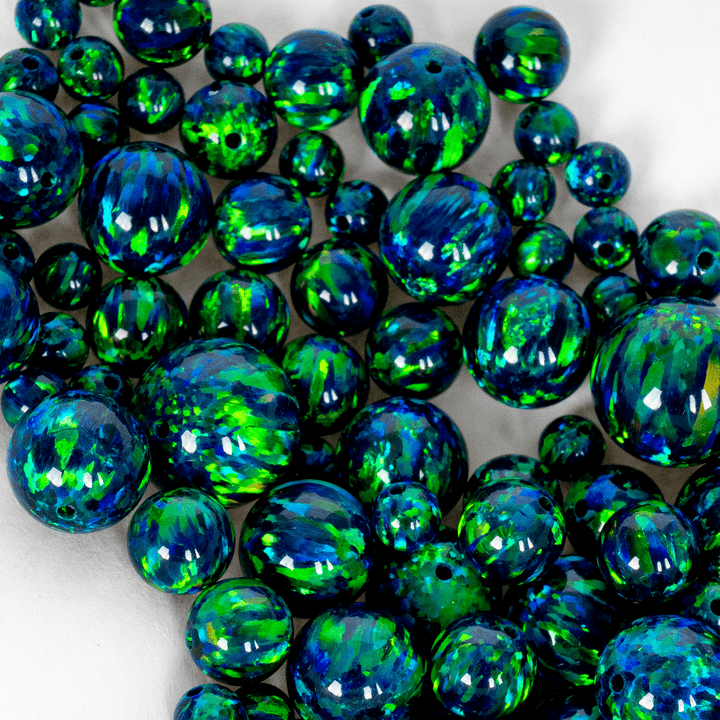 Black Emerald Opal Craft Beads - The Opal Dealer