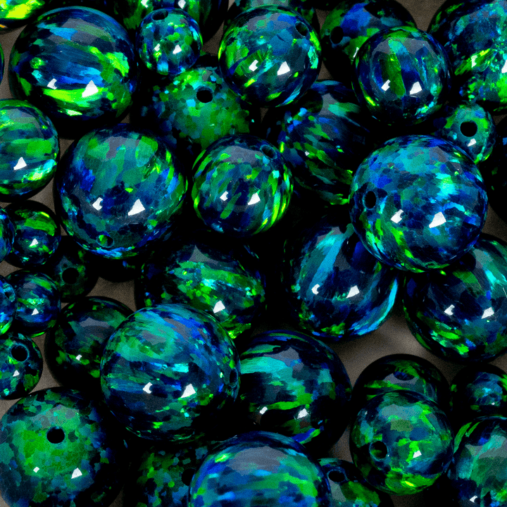 Black Emerald Opal Craft Beads - The Opal Dealer