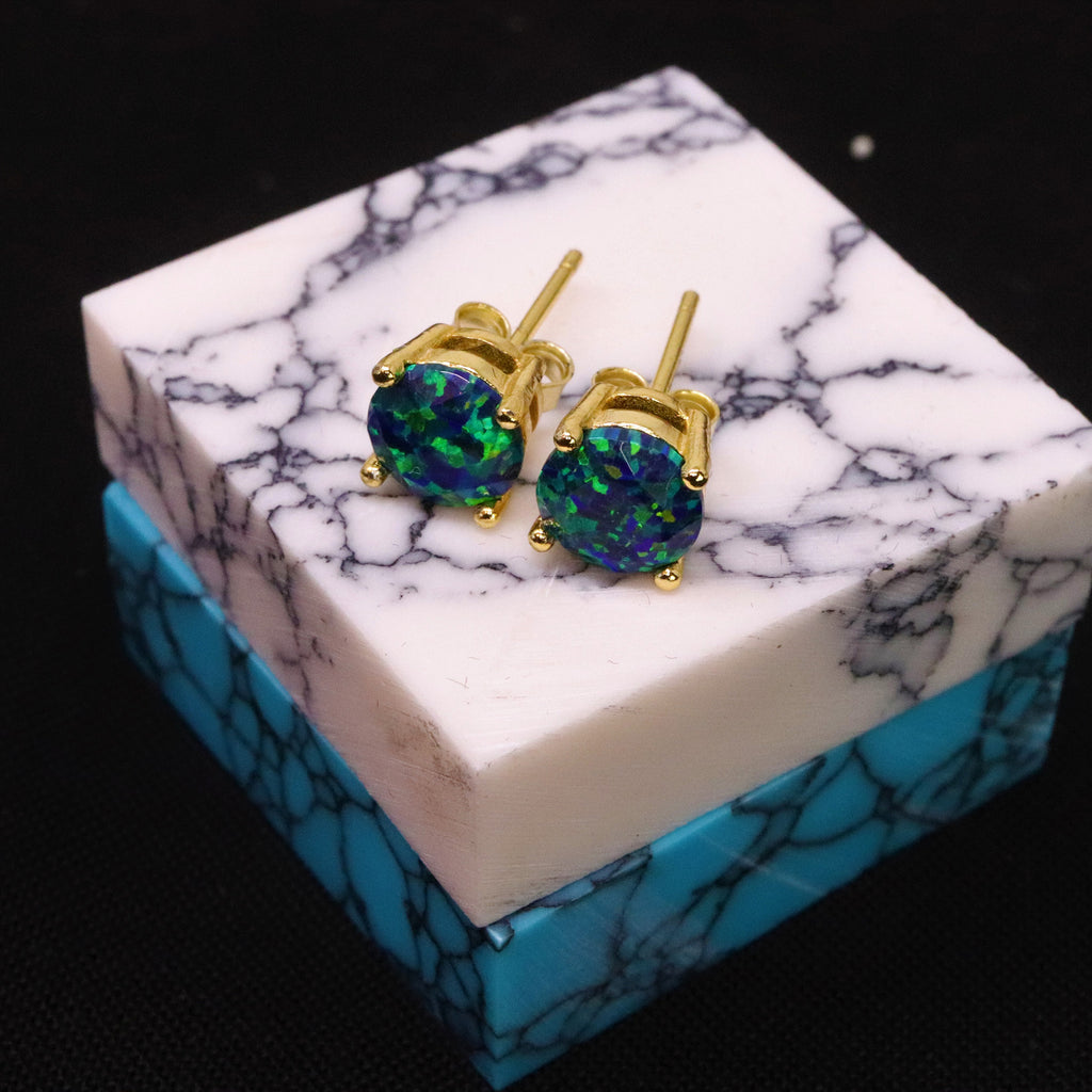 Natural Mohave Green Turquoise Fire Opal Earrings Solid 925 Sterling Silver BELLADONNA #78 Natural Mohave Green Turquoise Fire Opal Earrings Solid 925 Sterling Silver BELLADONNA