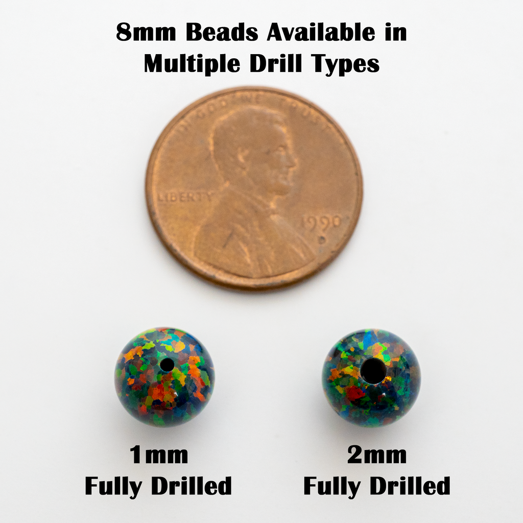 Rainbow Opal Beads - Multi Pack of 8mm Opal Beads - Beads for Jewelry – The  Opal Dealer