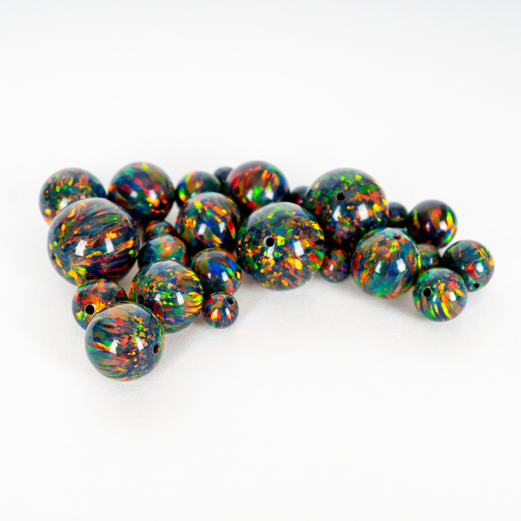 Opal Craft Beads - Black Fire Opal Beads - Jewelry Making & Crafts – The  Opal Dealer