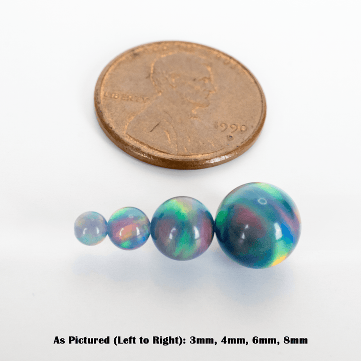 Blue Haze Opalescence Craft Beads - The Opal Dealer