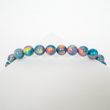 Blue Haze Opalescence Beaded Bracelet