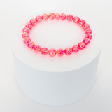 Bubblegum Opal Beaded Bracelet - The Opal Dealer