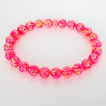 Bubblegum Opal Beaded Bracelet - The Opal Dealer