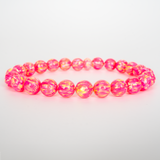 Bubblegum Opal Beaded Bracelet