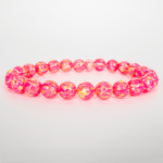 Bubblegum Opal Beaded Bracelet - The Opal Dealer